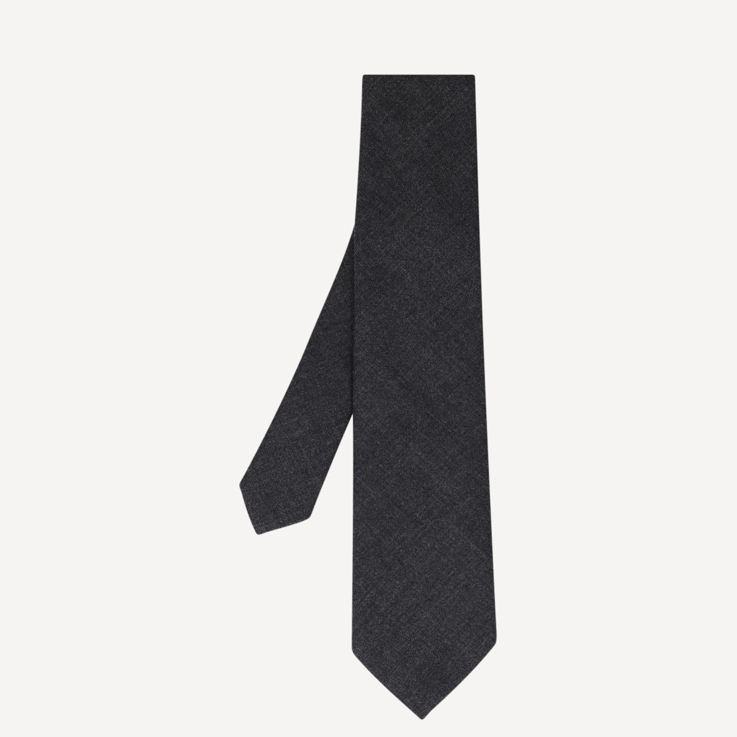 WOVEN TIE Fresco Dark Grey