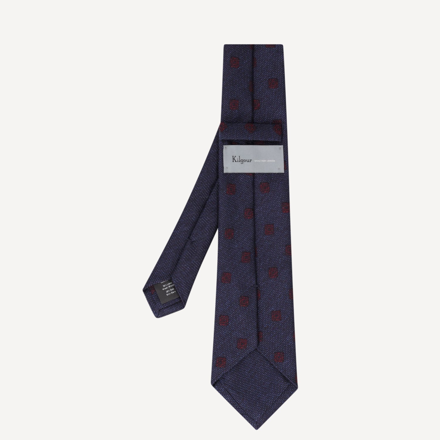 WOVEN TIE - NAVY