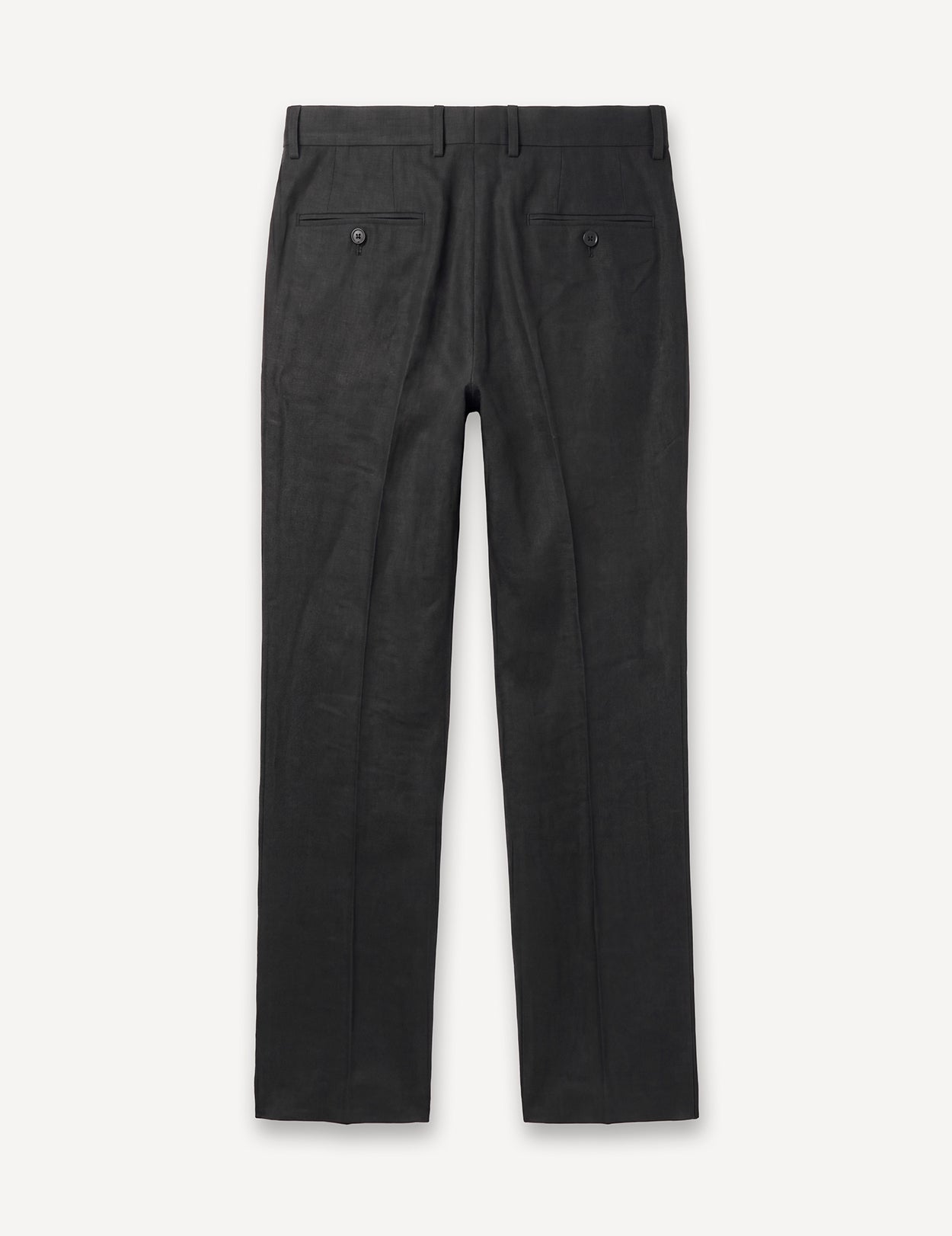 Relaxed Trouser Black Linen