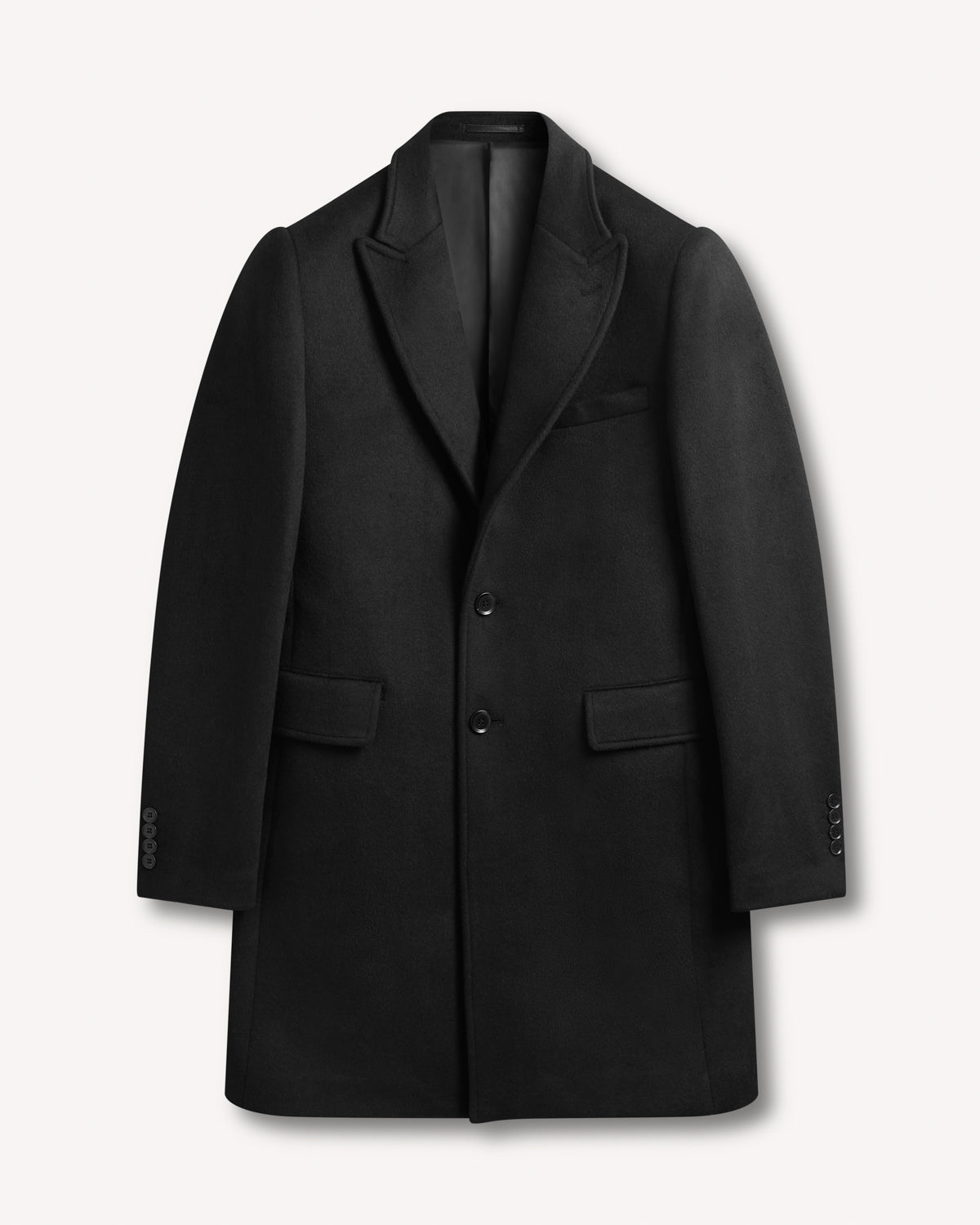 Kilgour SB2 Overcoat Black