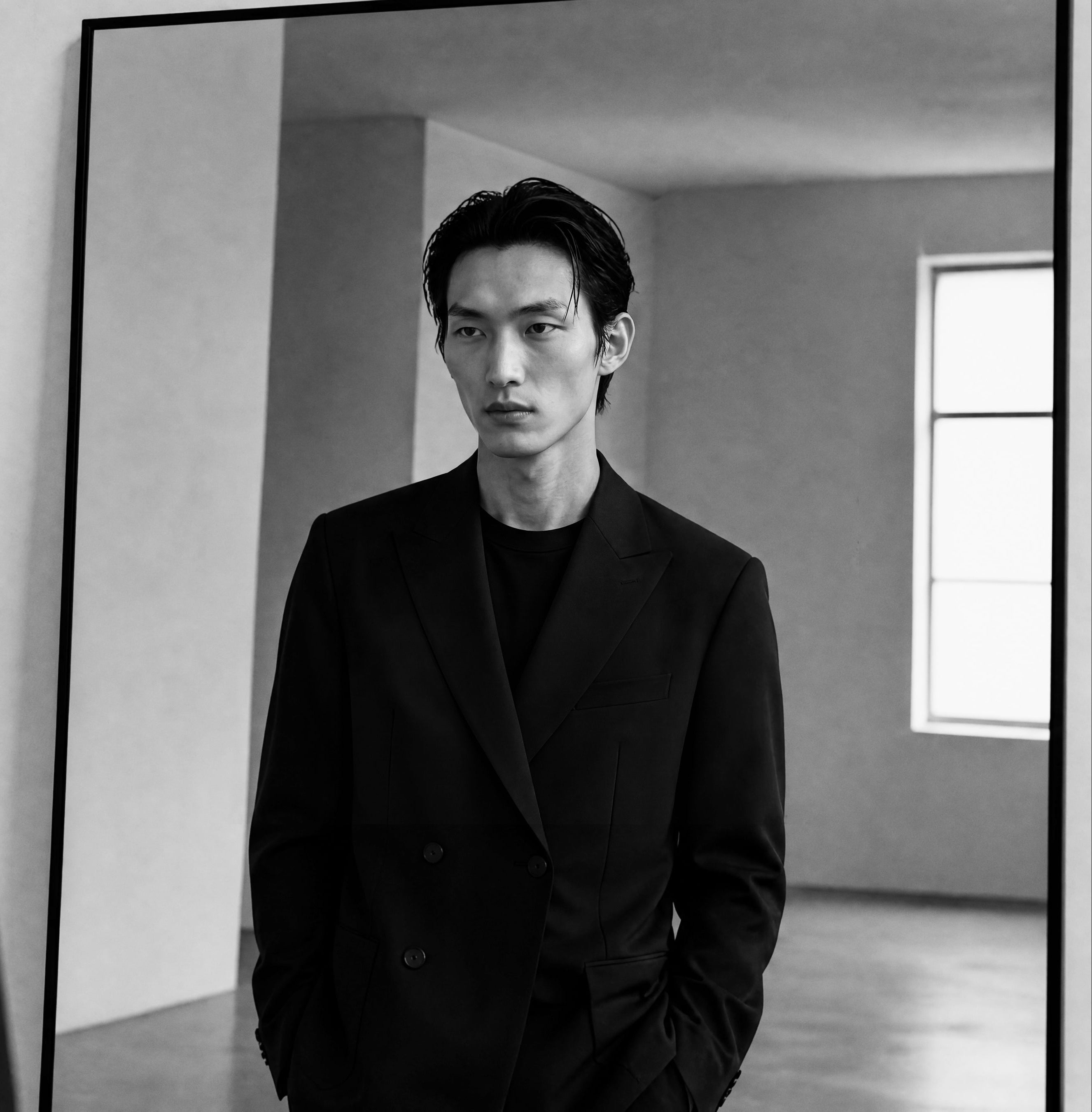 DB 4 Patch Pocket JKT Black Linen