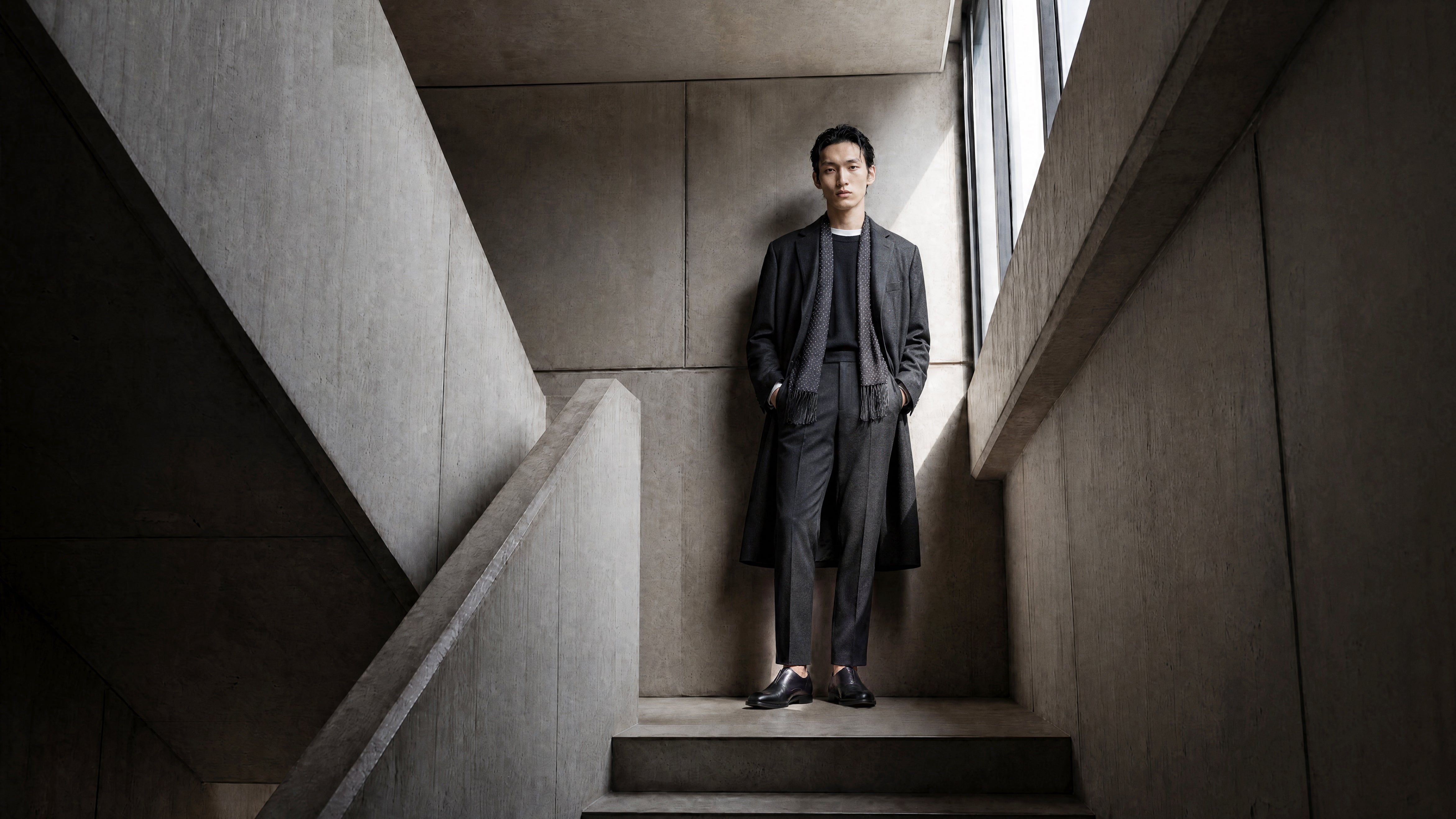 Relaxed Trouser Black Linen