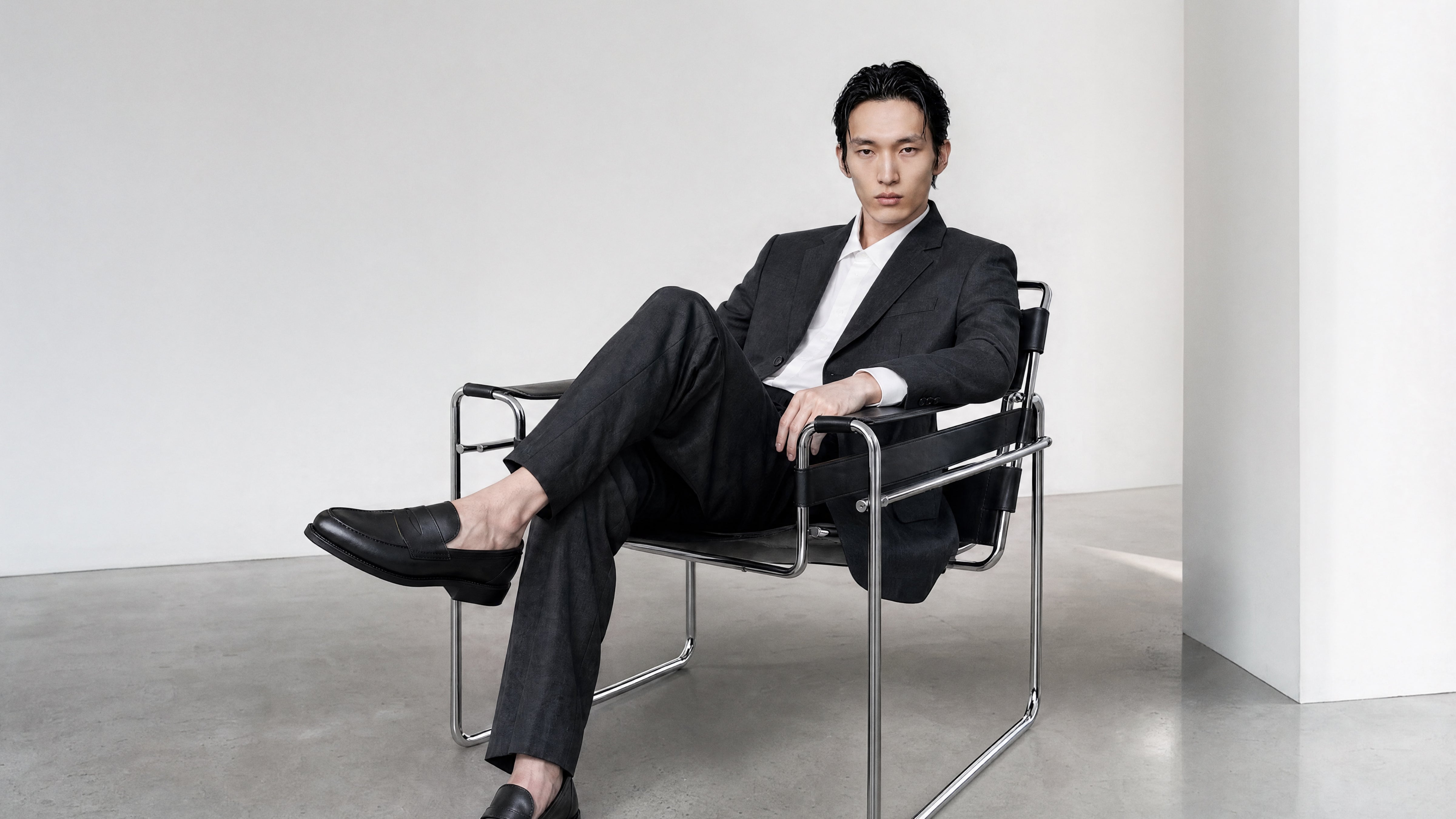 SB 1 Jacket Black Linen