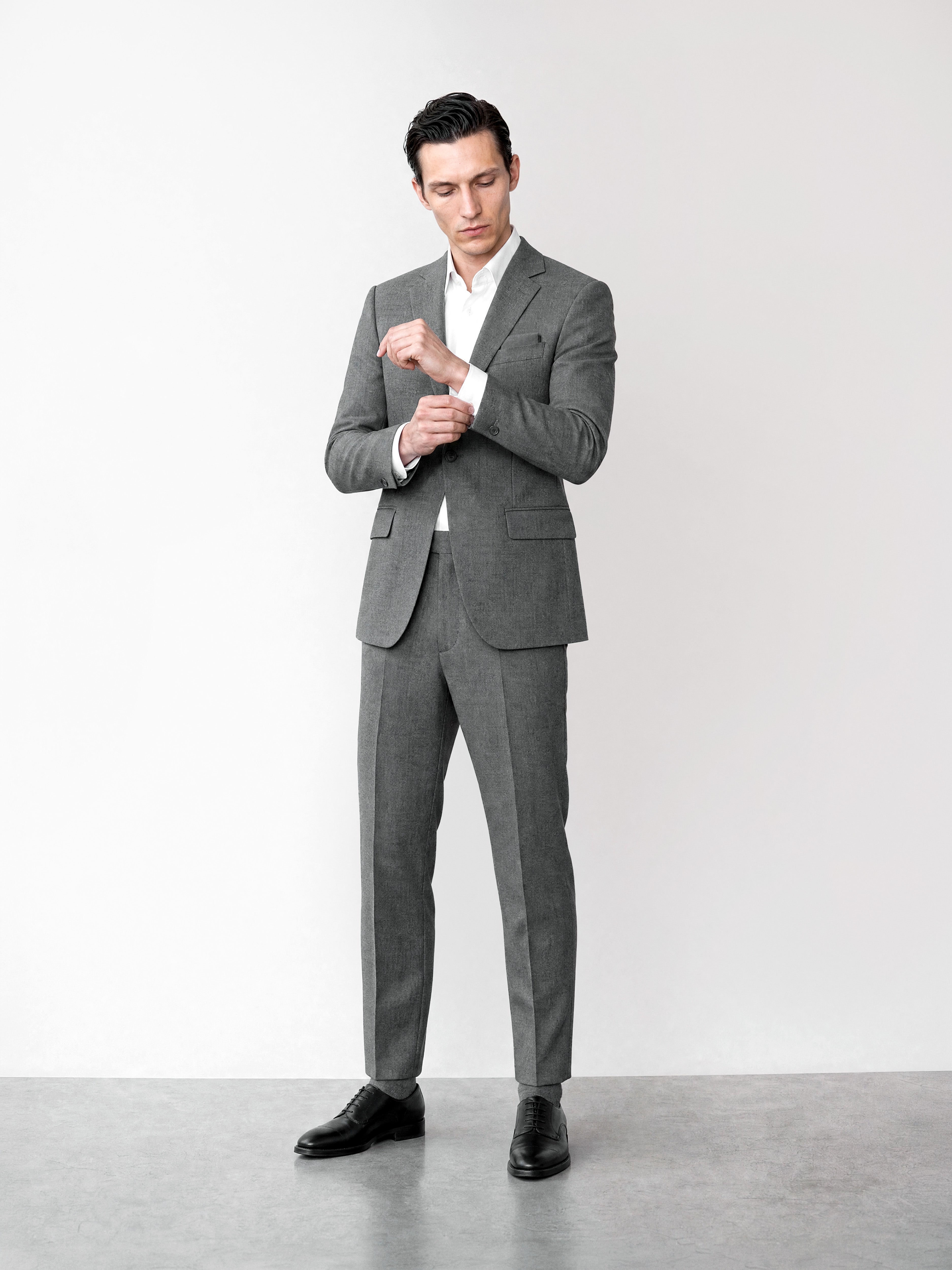 SB1 Fresco Wool Suit Grey