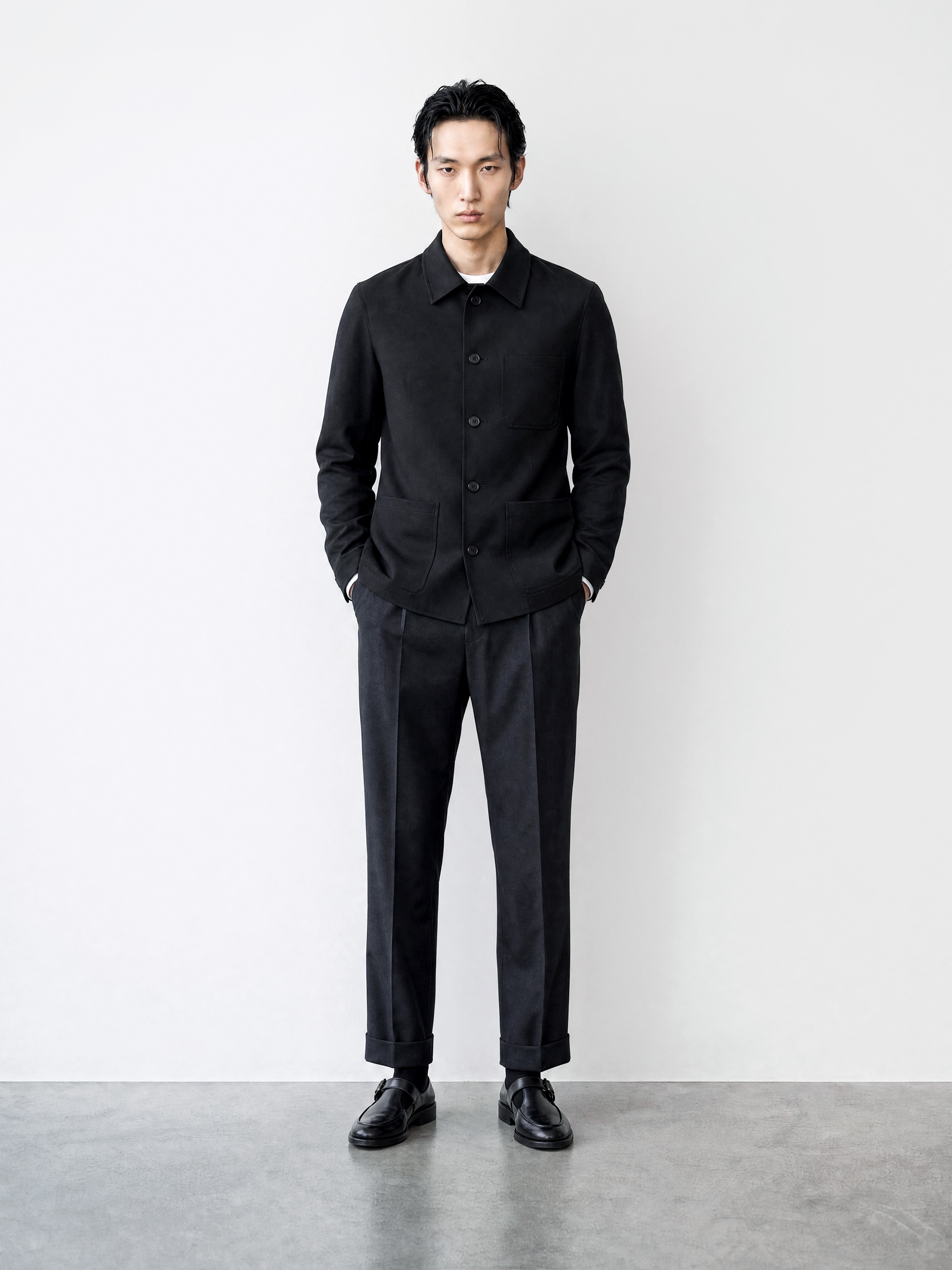 Utility Jacket Black WO