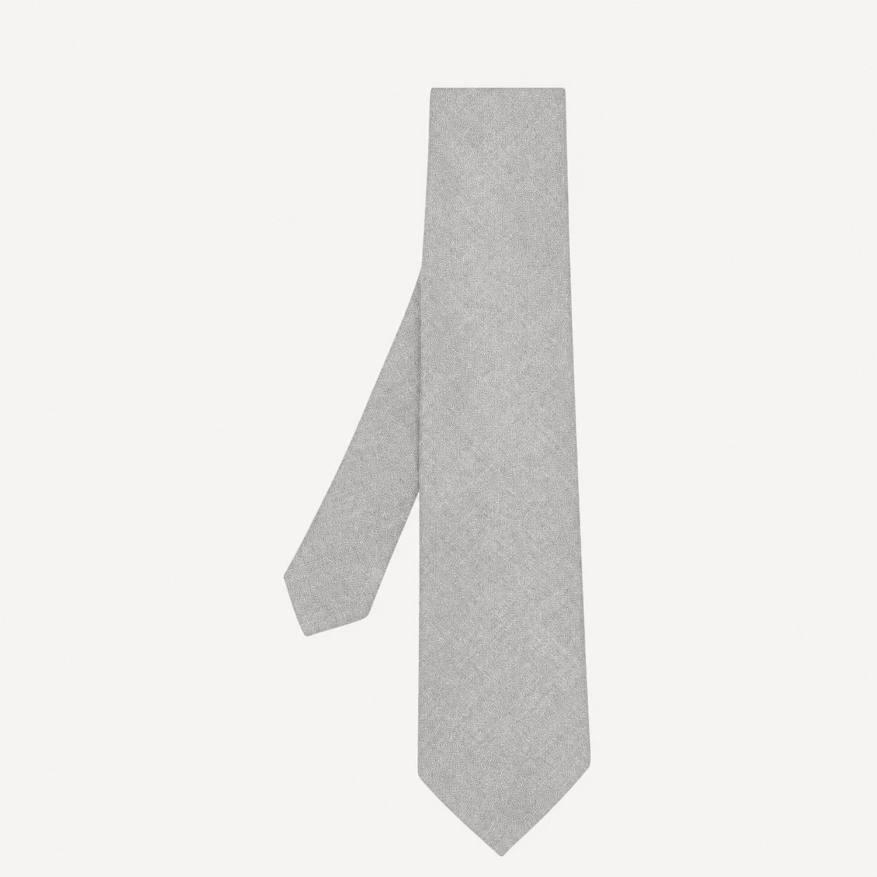 WOVEN TIE Fresco Light Grey