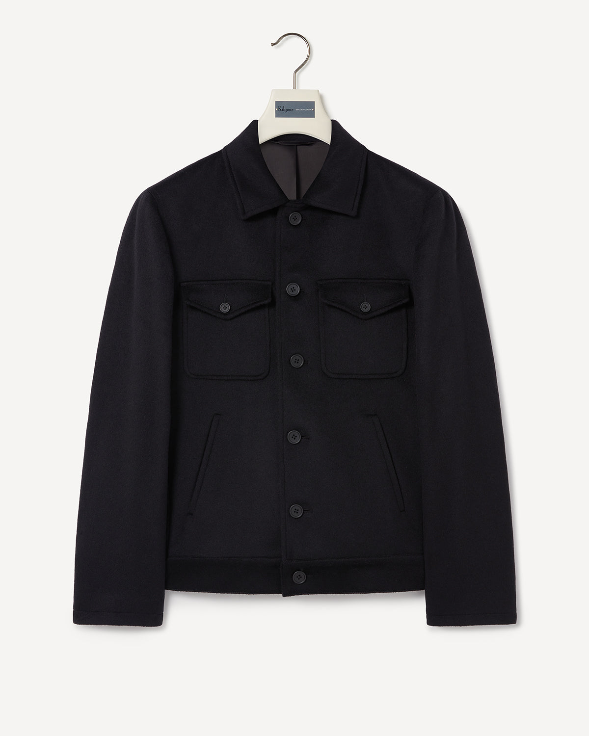 Officers Jacket Black WO