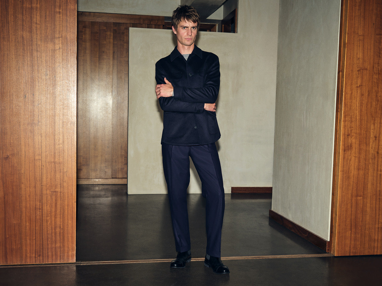 Utility Jacket Navy WO OC