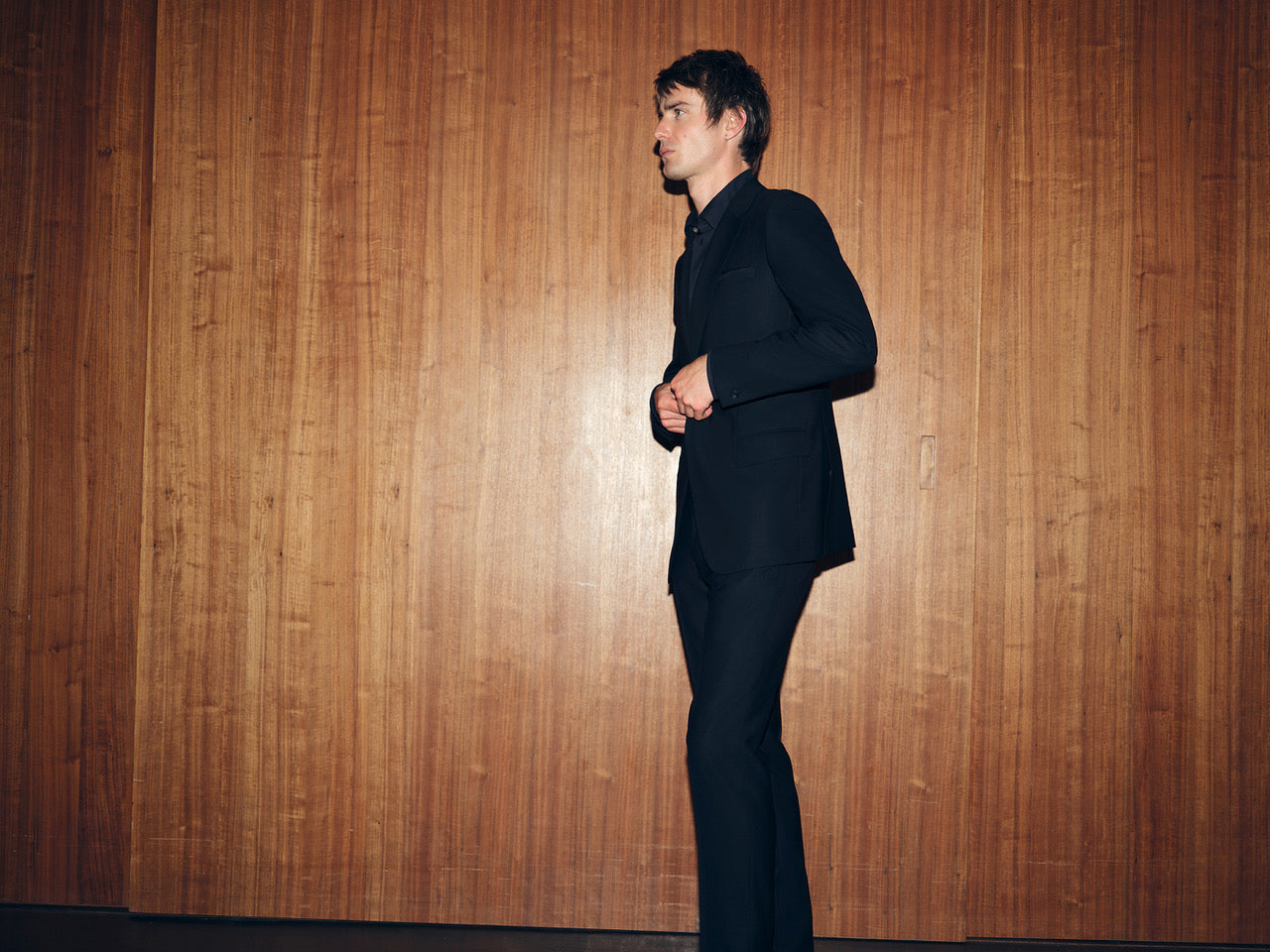 SB1 Fresco Wool Suit Black