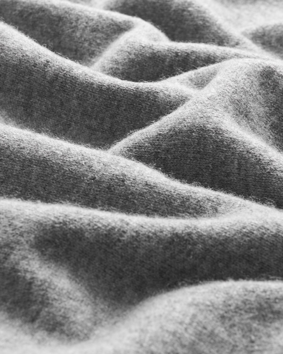 Kilgour Savile Row Tailoring Cashmere Mix Crew Neck Grey