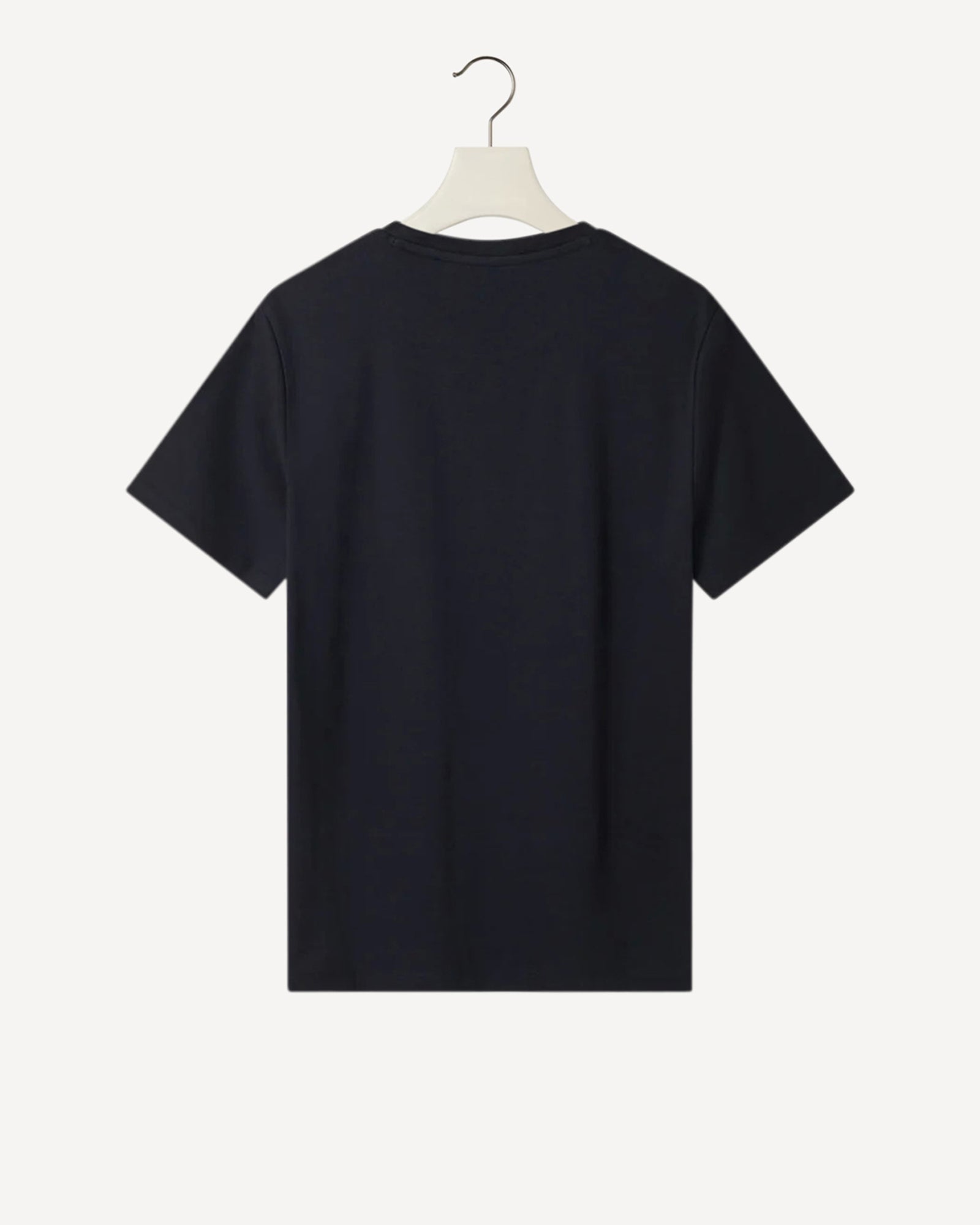 Mercerised Cotton T-Shirt Navy