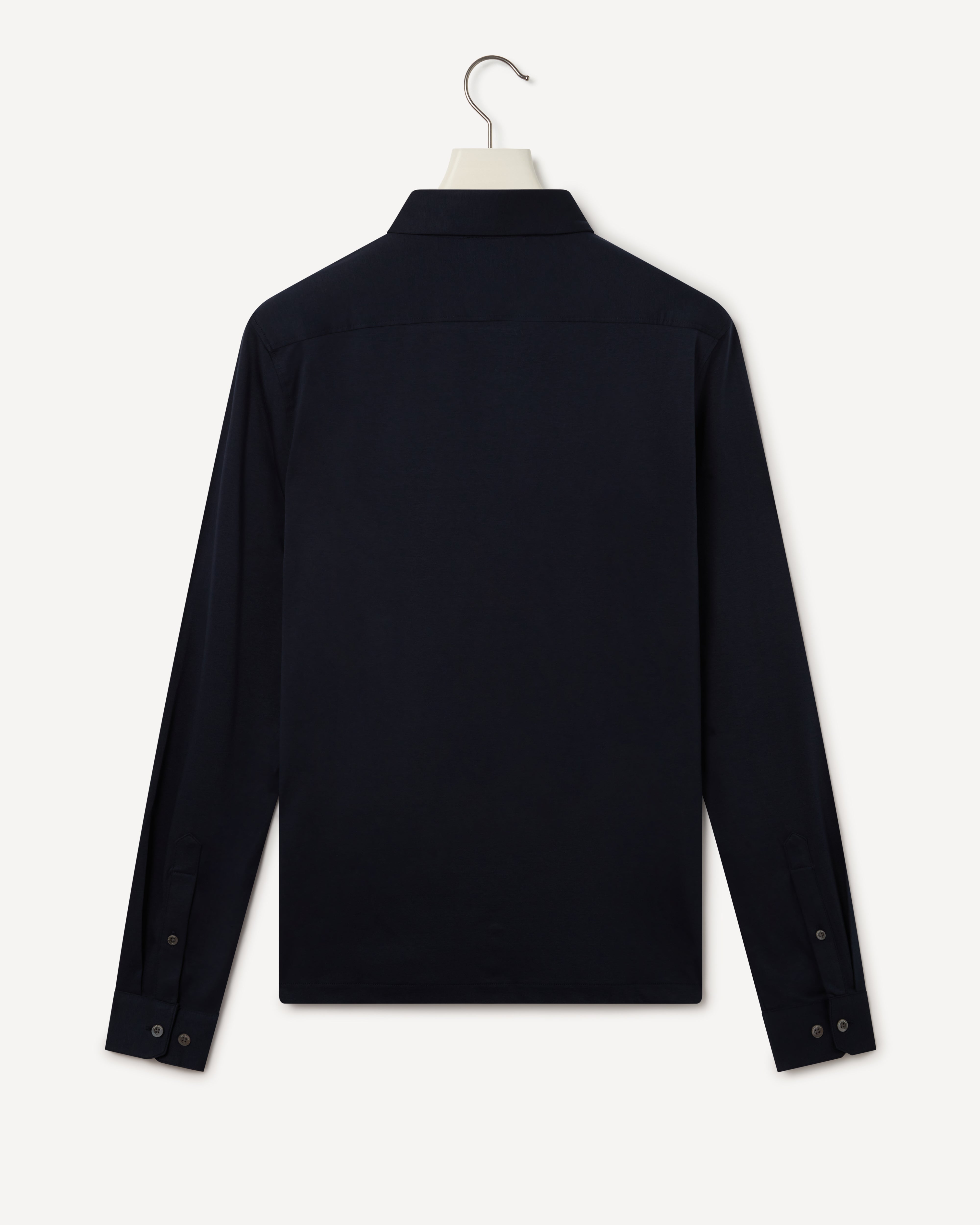 Kilgour Savile Row Tailoring Kilgour Classic Fit Jersey Shirt Navy