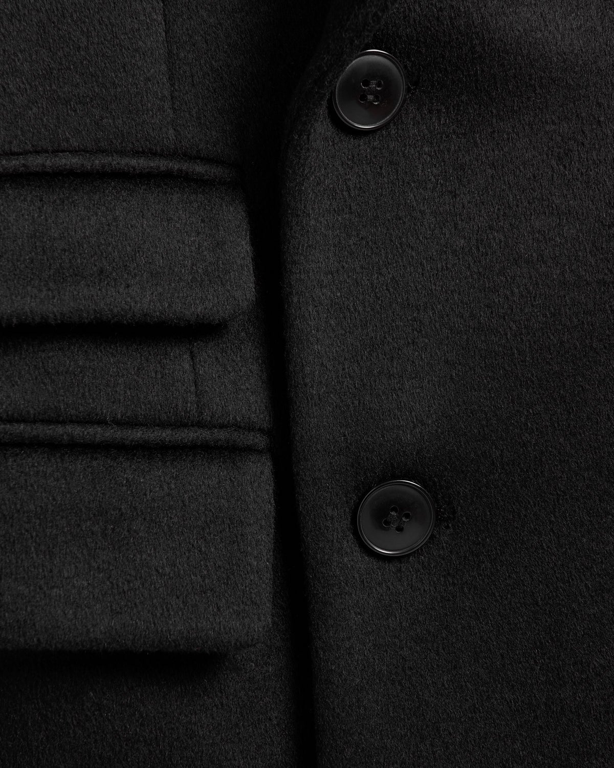 Kilgour DB Overcoat Black