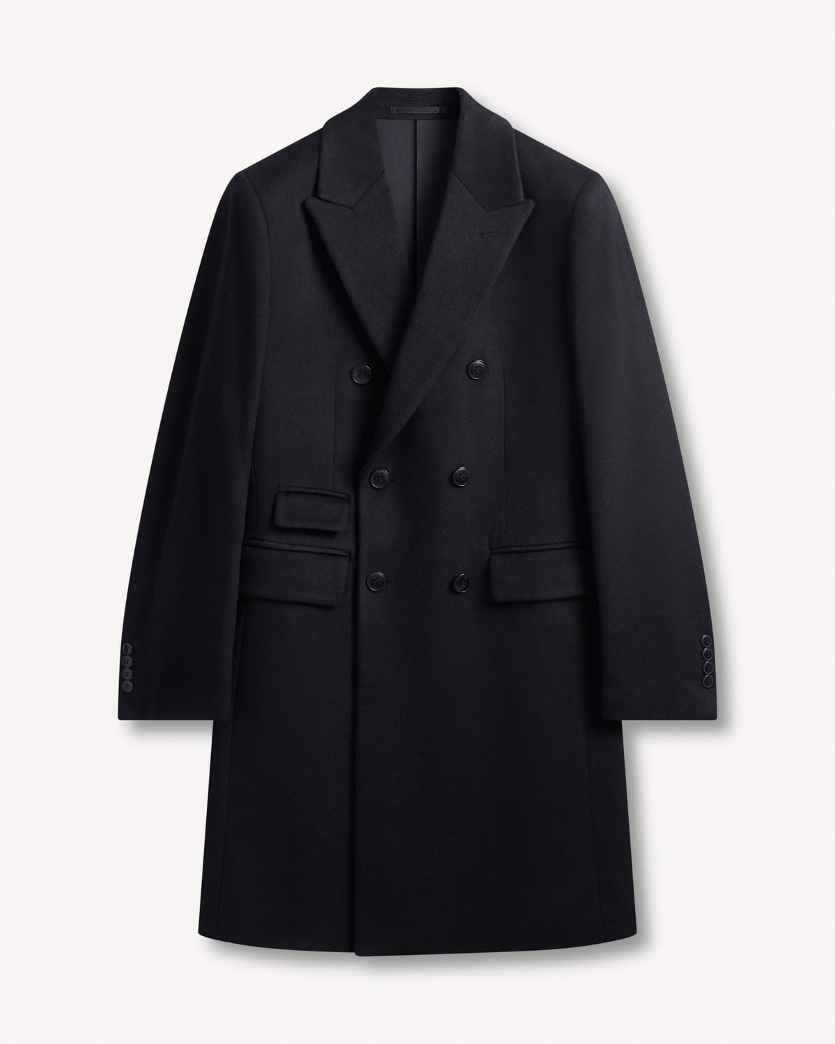 Kilgour Savile Row Tailoring Kilgour DB Overcoat Navy
