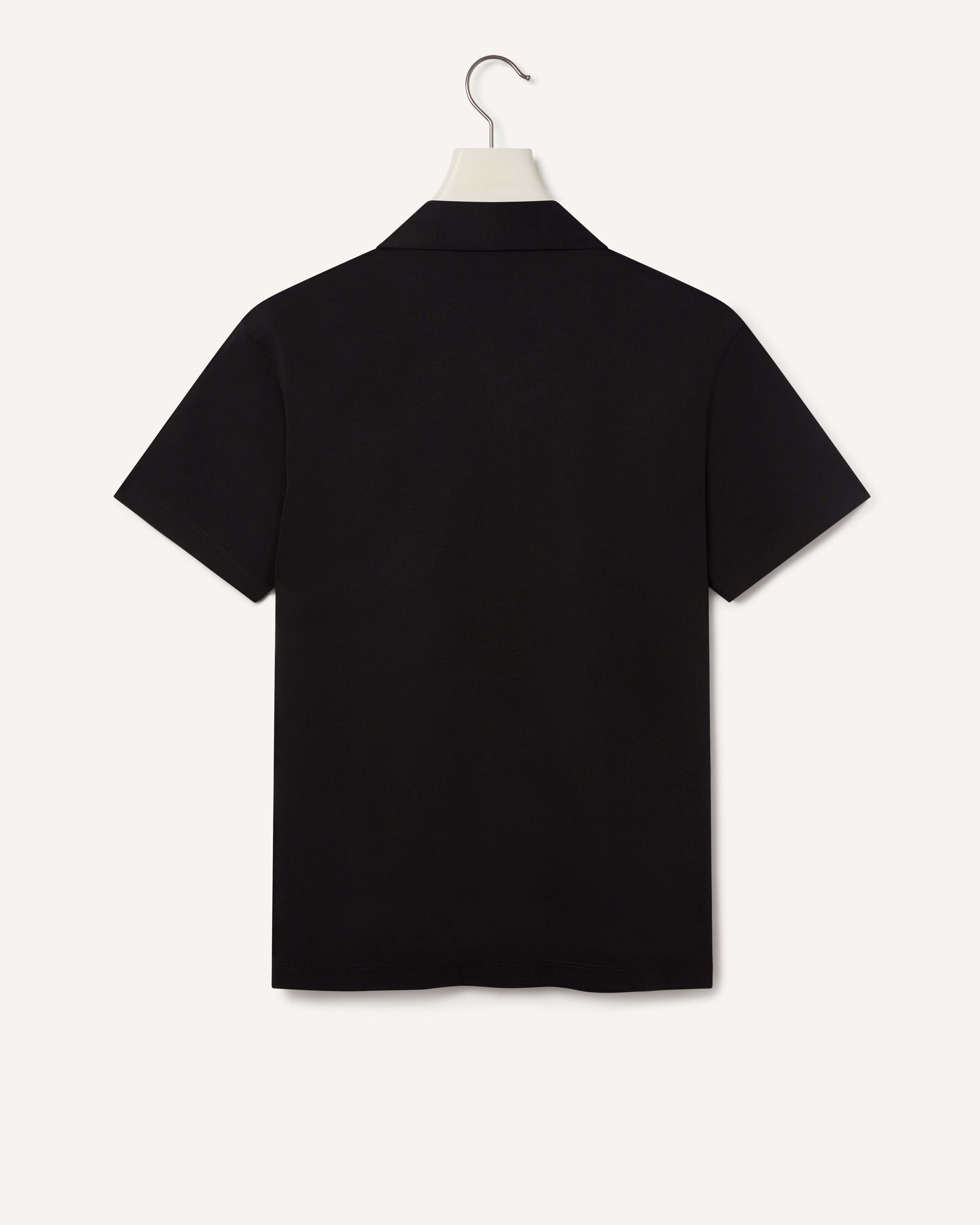 Kilgour Savile Row Tailoring Kilgour Resort Fit Short Sleeve Shirt Black