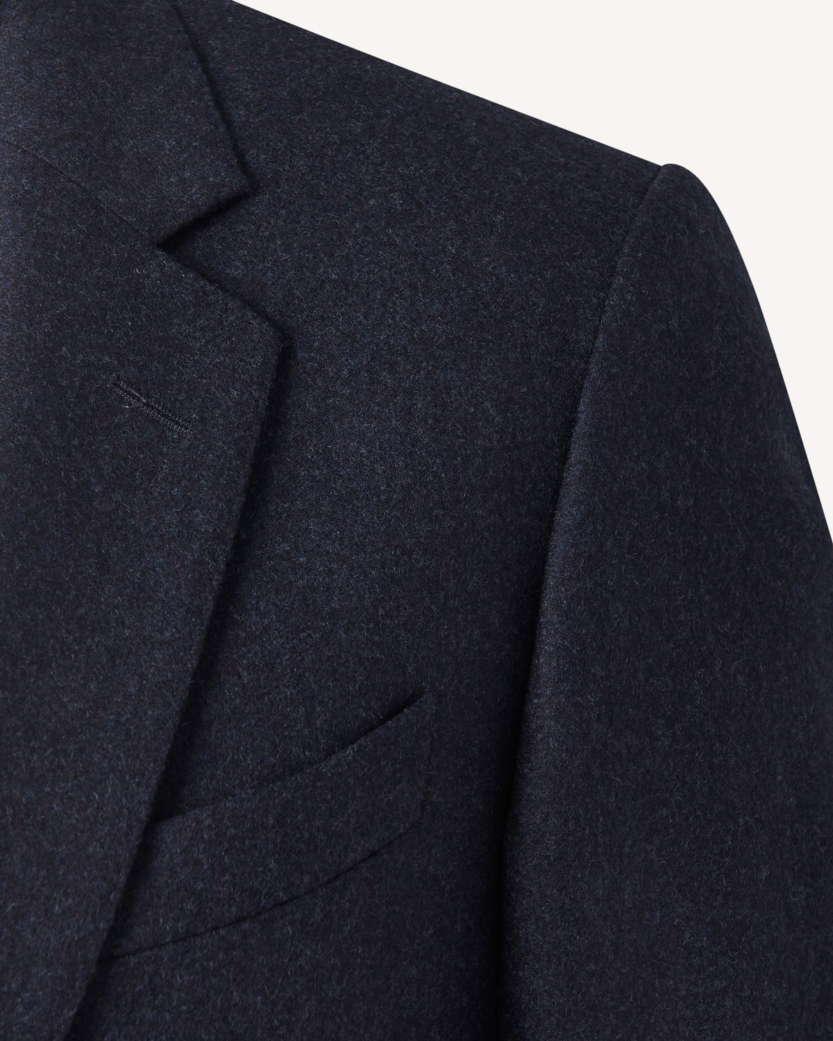 Kilgour Savile Row Tailoring Kilgour SB1 Wool Flannel Jacket Navy