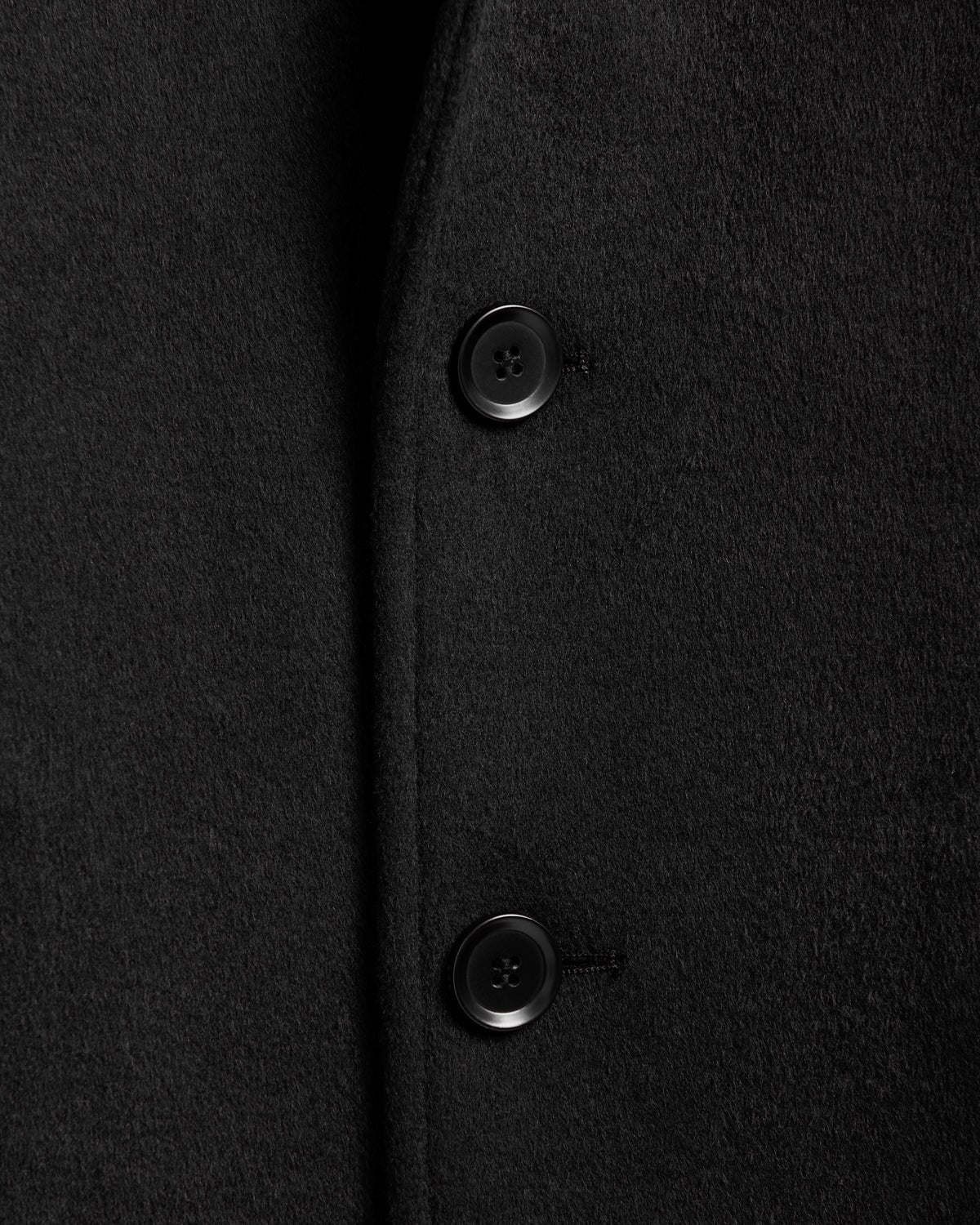 Kilgour Savile Row Tailoring Kilgour SB2 Overcoat Black