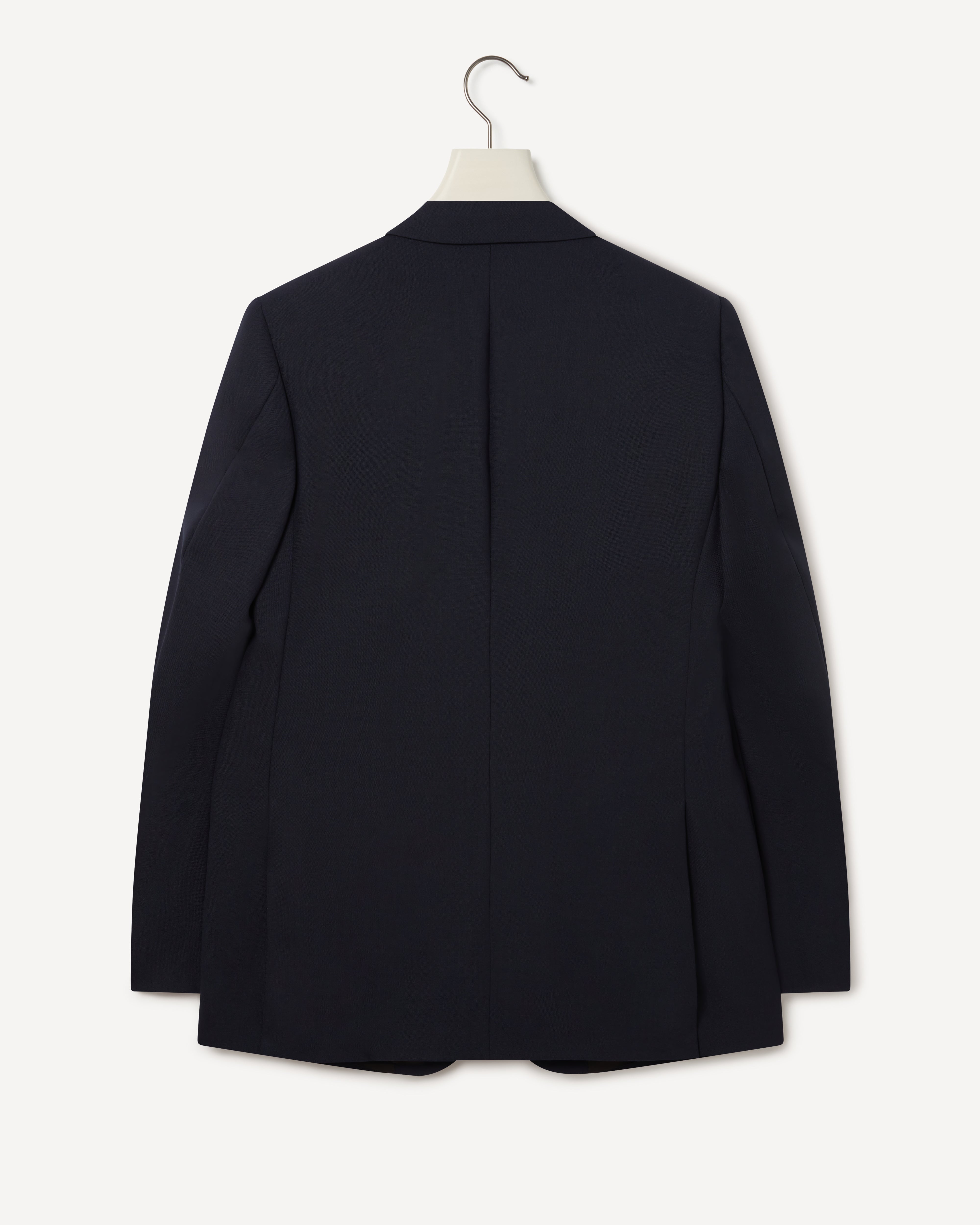 Kilgour Savile Row Tailoring Kilgour Single Breasted 1 Button Fresco Wool Suit Dark Navy