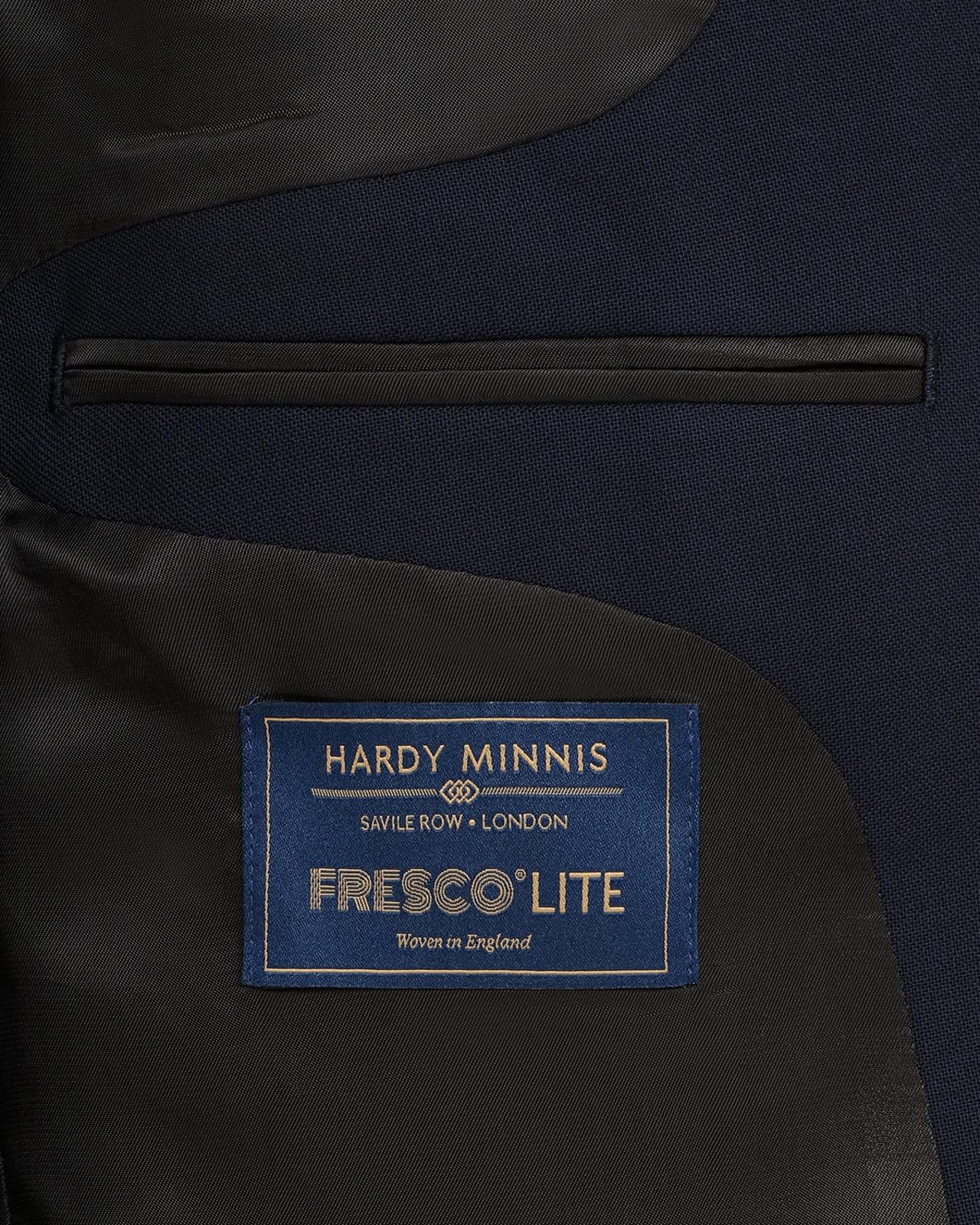 Kilgour Savile Row Tailoring Kilgour Single Breasted 1 Button Fresco Wool Suit Dark Navy