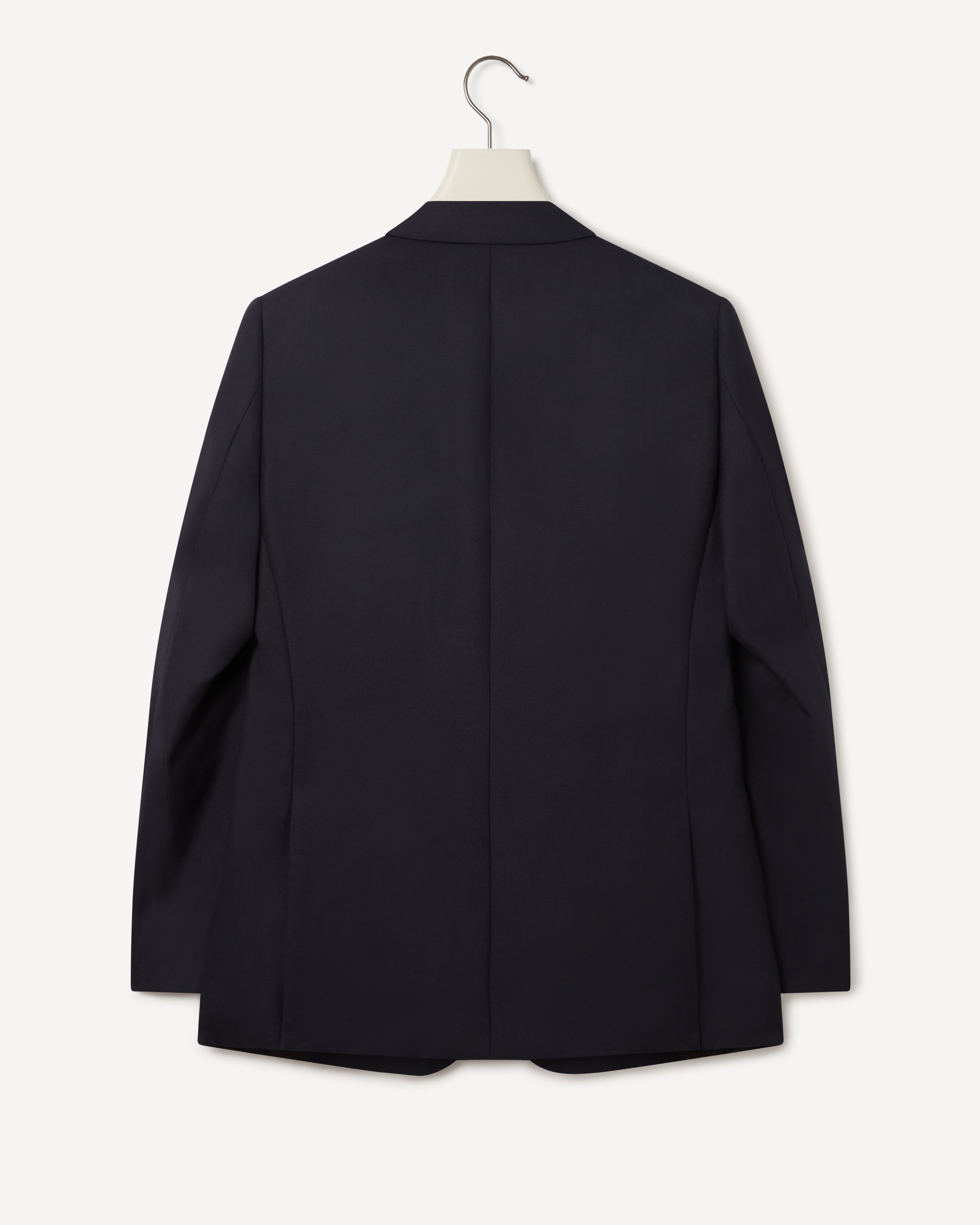 Kilgour Savile Row Tailoring Kilgour Single Breasted 1 Button Hopsack Wool Suit Midnight Navy