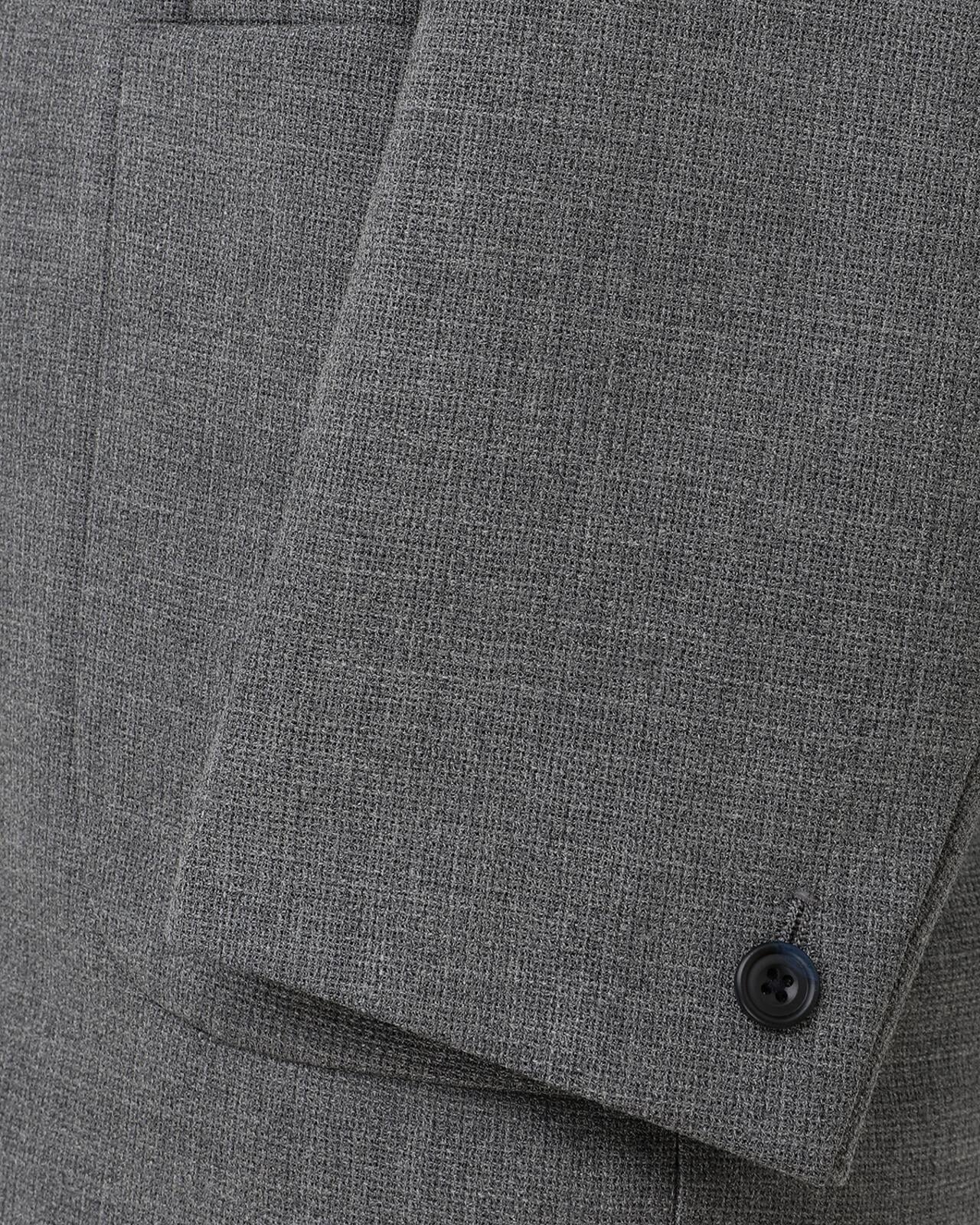 Kilgour Savile Row Tailoring Kilgour Single Breasted 1 Button Mock Leno Jacket Grey