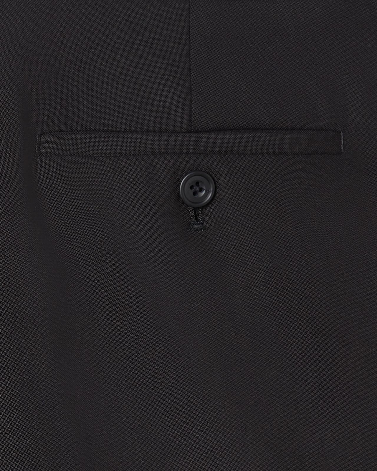 Kilgour Savile Row Tailoring Kilgour Single Breasted 1 Button Plain Fresco Wool Suit Black