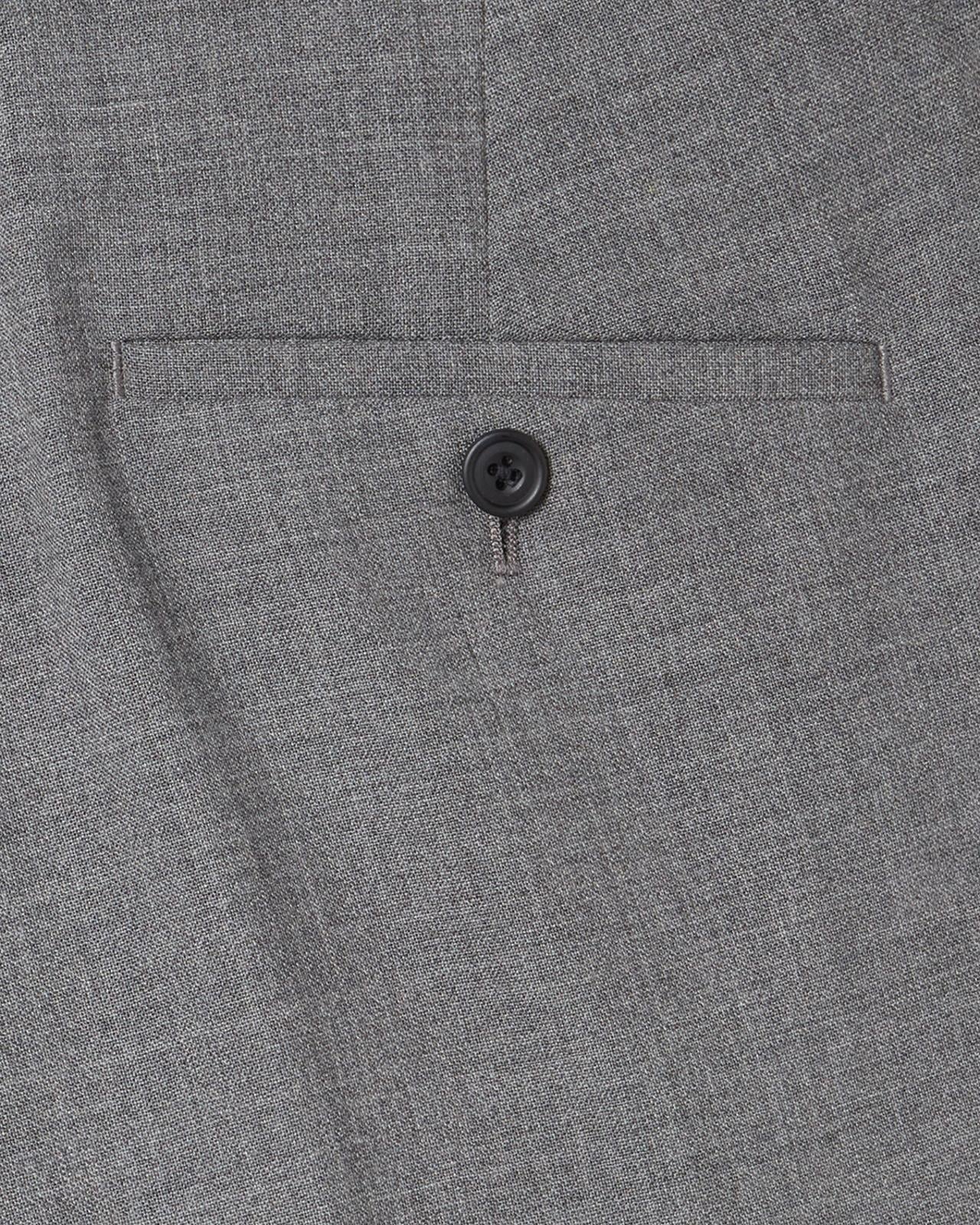 Kilgour Savile Row Tailoring Kilgour Single Breasted 1 Button Plain Fresco Wool Suit Grey