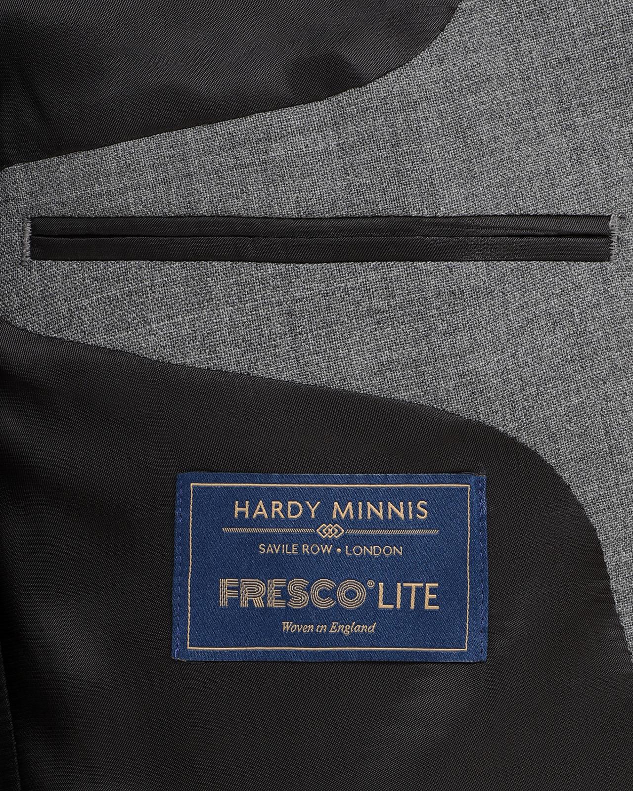 Kilgour Savile Row Tailoring Kilgour Single Breasted 1 Button Plain Fresco Wool Suit Grey