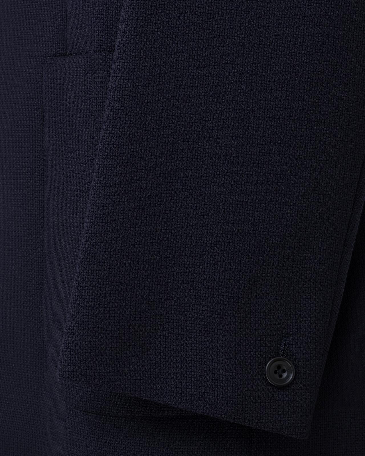 Kilgour Savile Row Tailoring Kilgour Single Breasted 1 Button Plain Mock Leno Jacket Navy