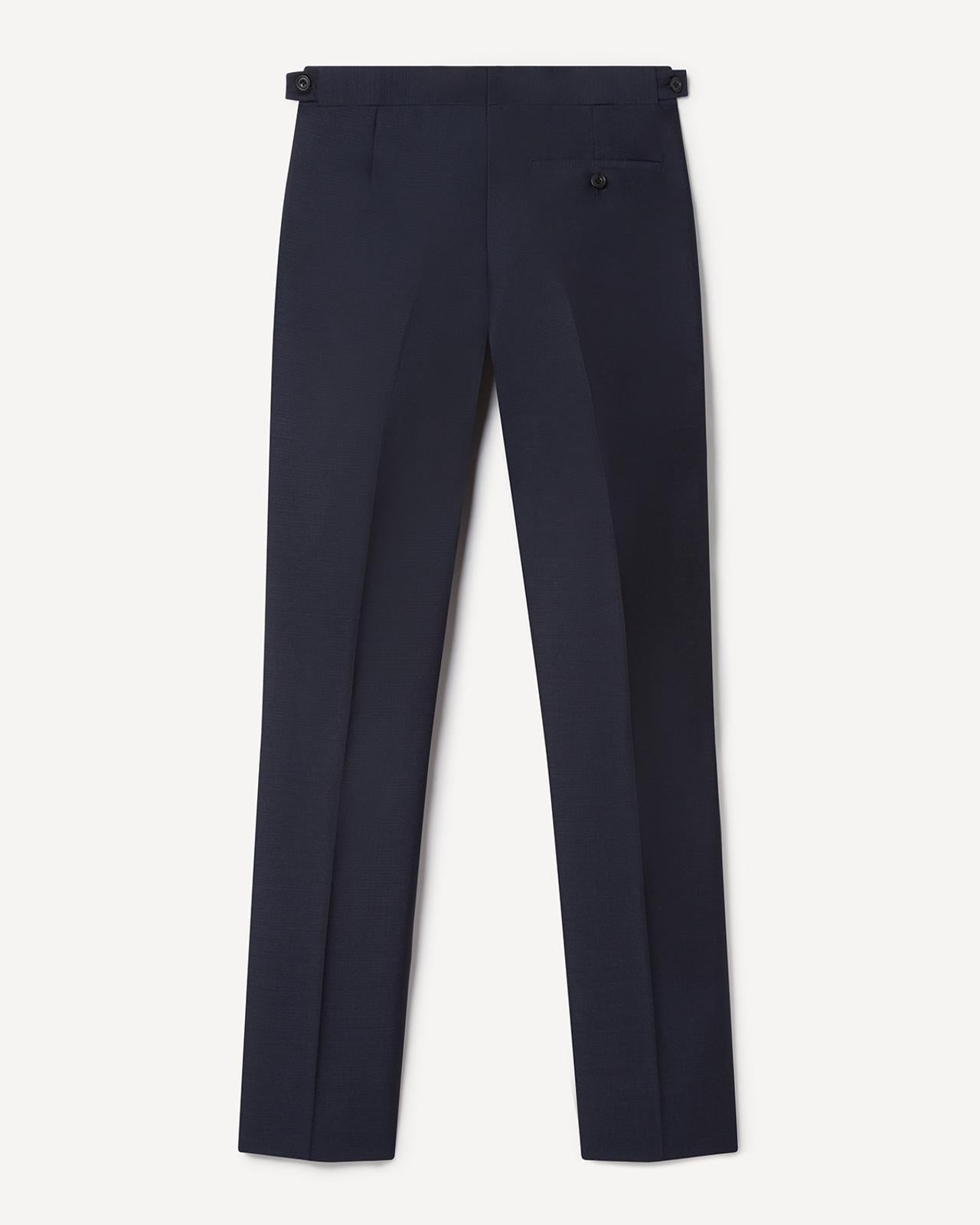 Kilgour Savile Row Tailoring Kilgour Single Breasted 1 Button Plain Mohair Suit Navy