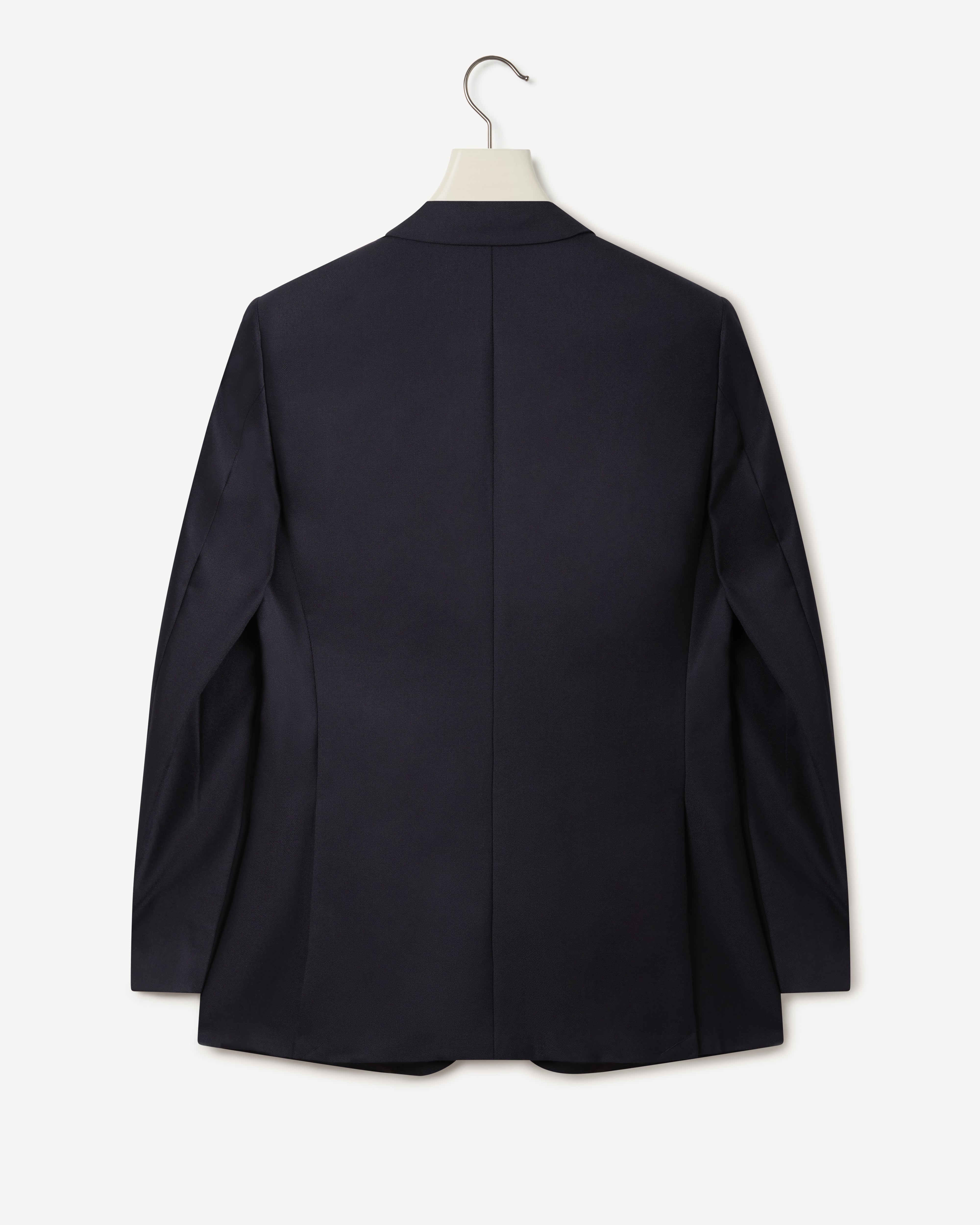 Kilgour Savile Row Tailoring Kilgour Single Breasted 1 Button Wool Twill Suit Midnight