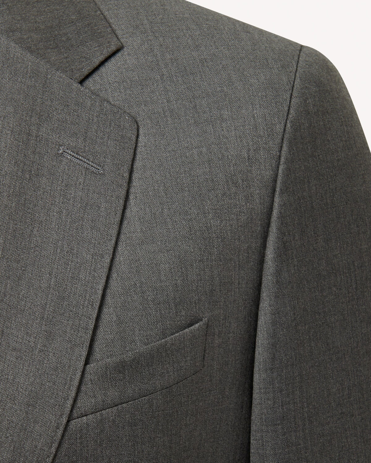 Kilgour Savile Row Tailoring SB1 KG Single Breasted Dark Grey Suit