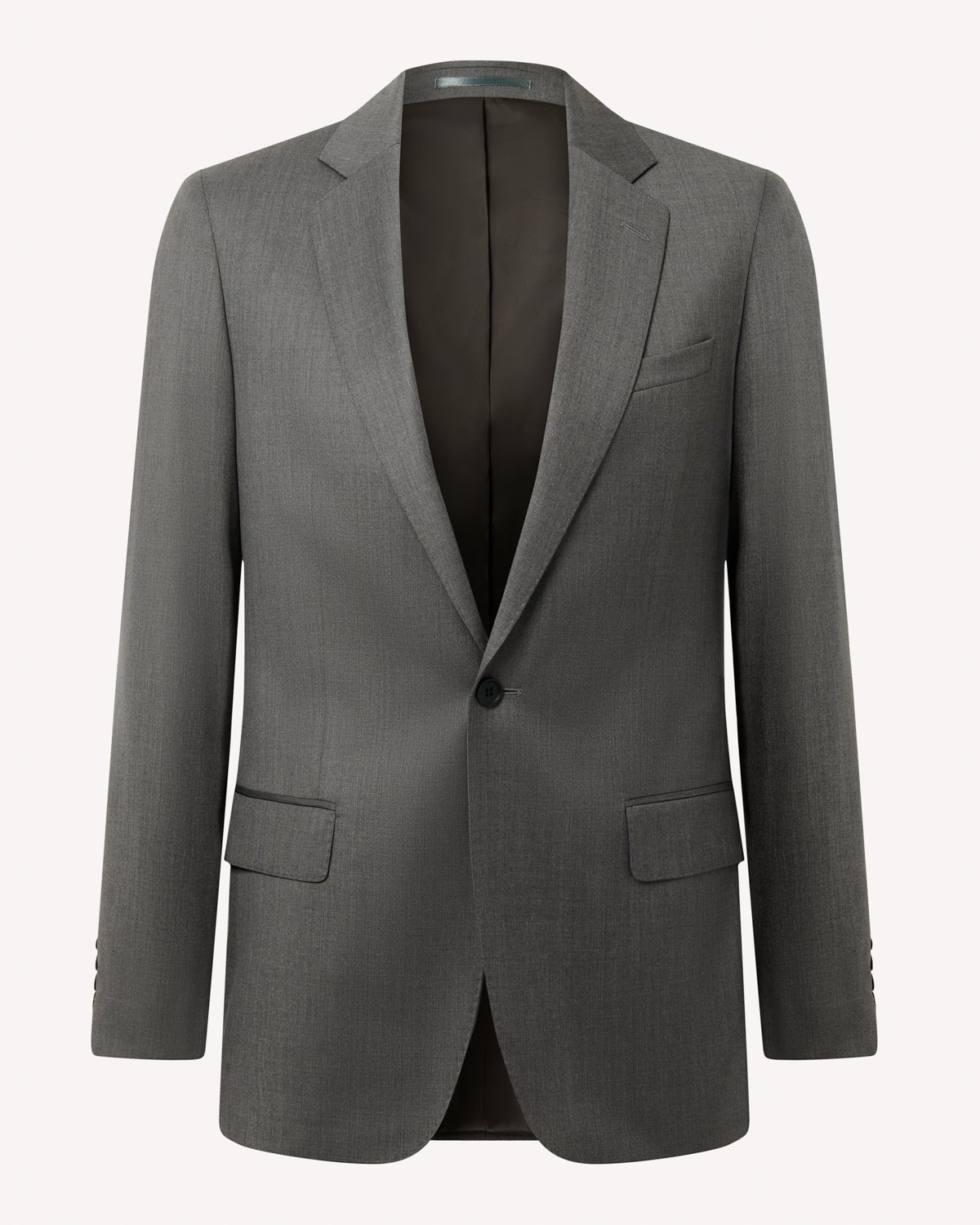 Kilgour Savile Row Tailoring SB1 KG Single Breasted Dark Grey Suit