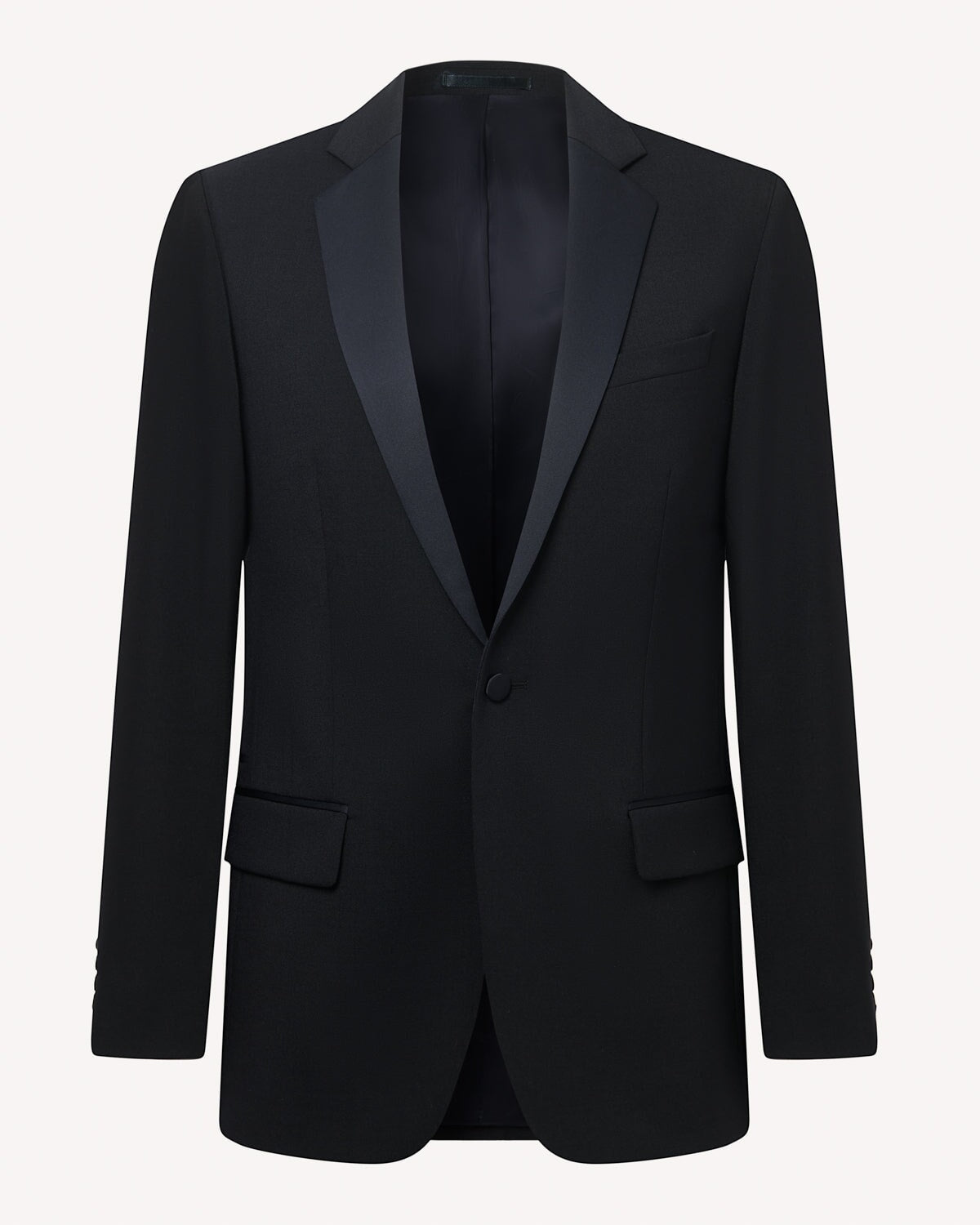 Kilgour Savile Row Tailoring SB1 KG Single Breasted Midnight Dinner Suit